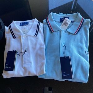 2 XL Fred Perry Polo Shirts Men